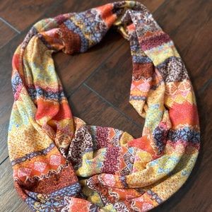 Infinity scarf. Multicolor. Never worn. Like new.